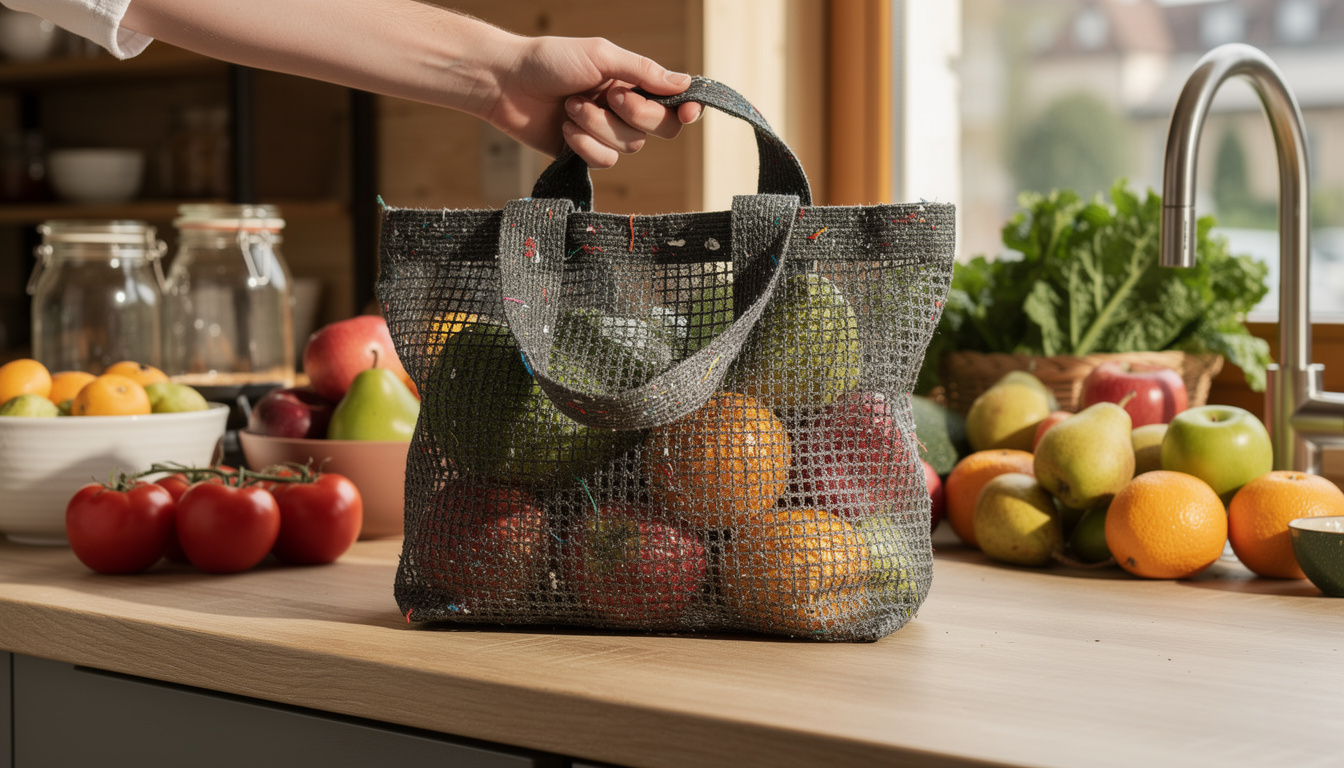 apprenez à choisir le sac en filet recyclé idéal pour vos courses, alliant praticité, écologie et durabilité.