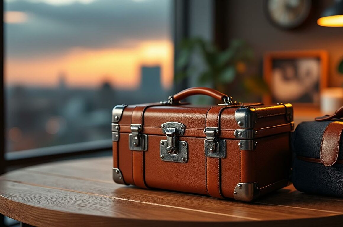 Découvrez les avantages du Mini Trunk de Mark Cross pour vos voyages