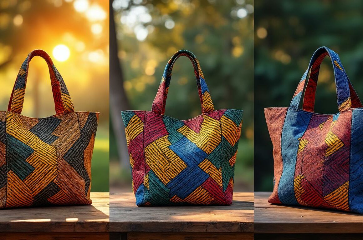 Découvrez les avantages d’un sac cabas à motifs wax africains dans votre quotidien