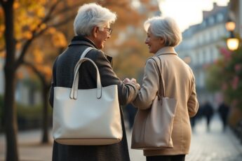 explorez notre collection de cabas élégants spécialement conçus pour les seniors, alliant style raffiné et praticité au quotidien pour un porté confortable et tendance.