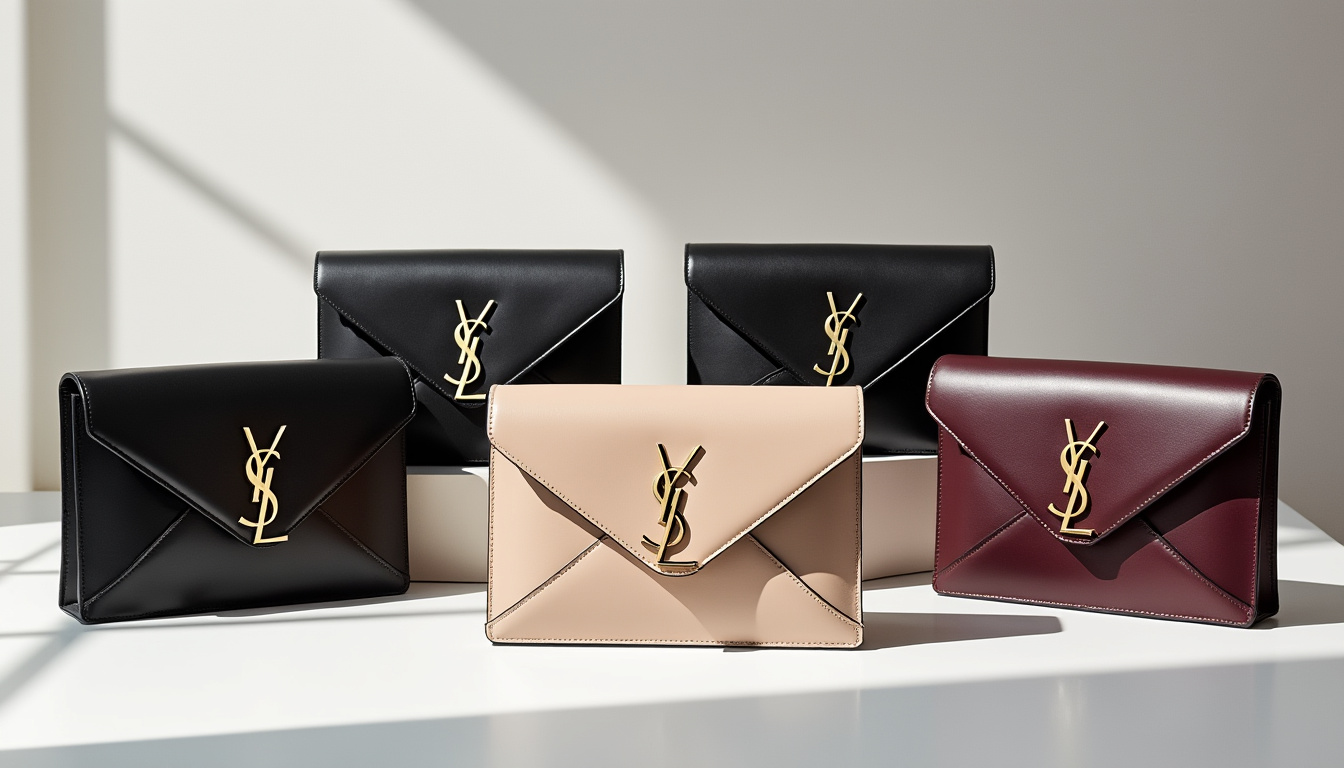 explorez les secrets de l'envelope de saint laurent, l'accessoire luxe par excellence. découvrez pourquoi ce sac iconique reste un incontournable du style et ajoutez une touche d’élégance à vos tenues.