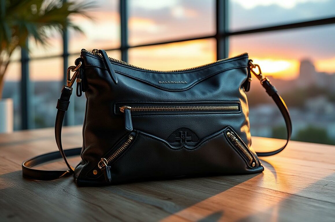 découvrez le swing bag de balenciaga, l'accessoire tendance de la saison. fonctionnel et avant-gardiste, ce sac s'impose déjà comme le nouveau must-have des fashionistas en quête de style et d'élégance.