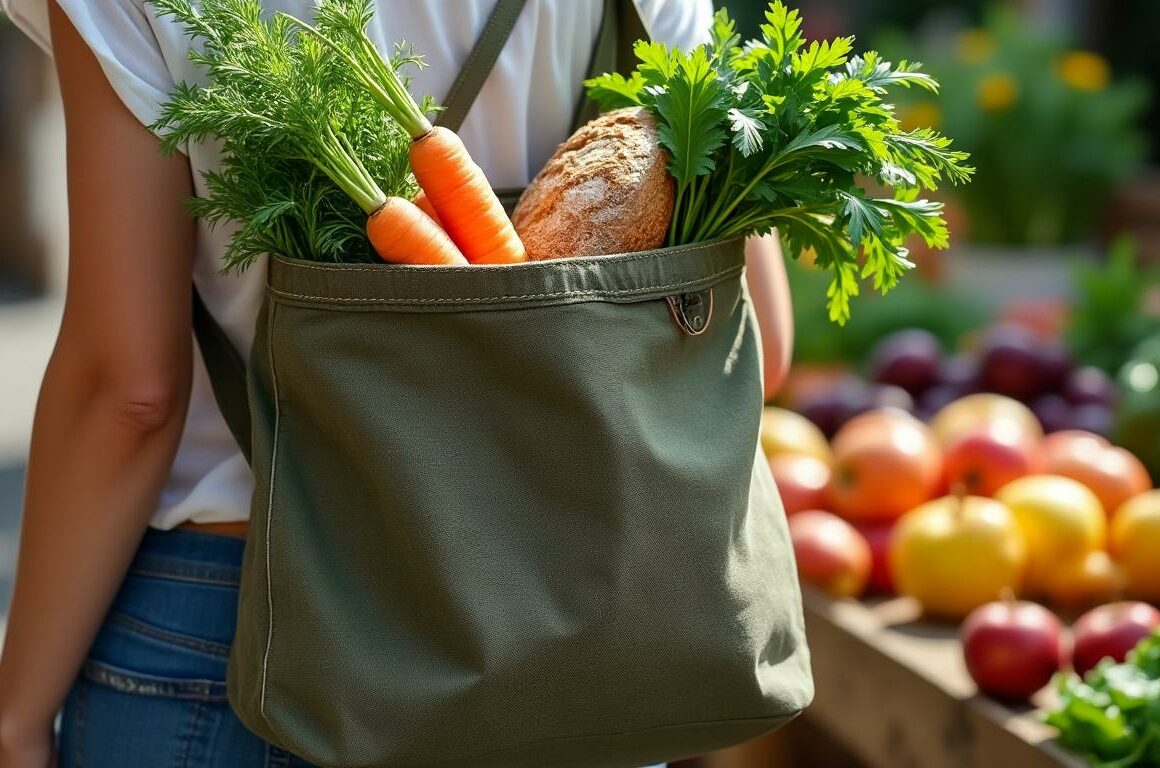 Les avantages des cabas en toile militaire upcyclée pour vos courses