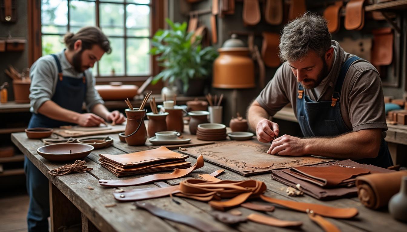 découvrez pourquoi les ateliers de maroquinerie éthique jouent un rôle crucial dans la promotion d'une mode durable, en valorisant le savoir-faire artisanal et en respectant l'environnement.